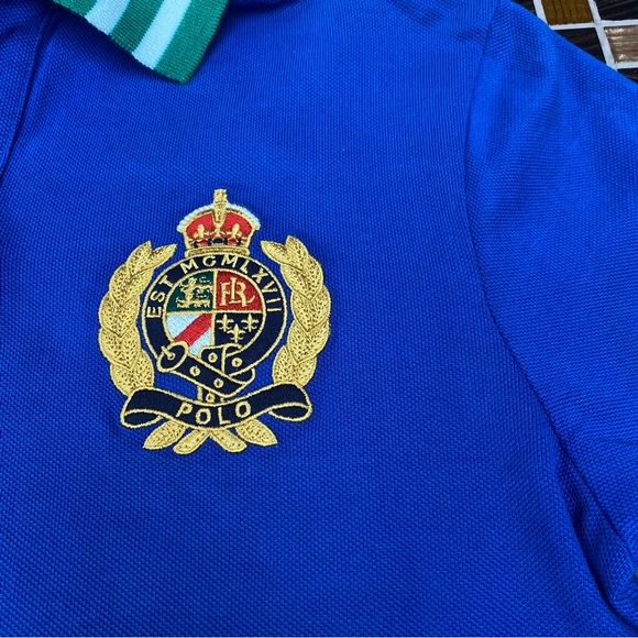 Ralph Lauren Slim Fit Embroidered Polo Piqué Shirt - Picture 3 of 8